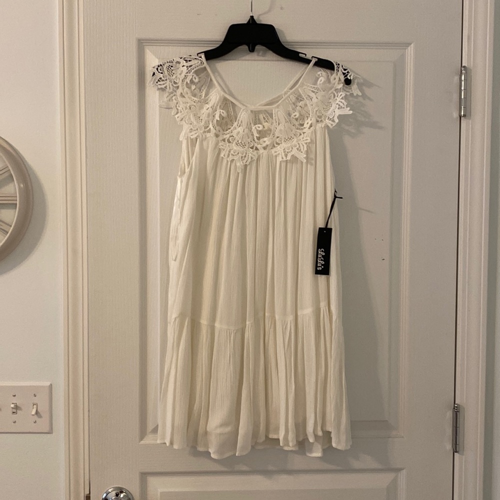 Lulus Womens Flowy Sundress